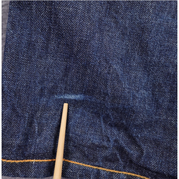 Rocawear‎ Jeans Mens 36 Blue Denim Straight Leg Embroidered Back Pocket Hip Hop - Picture 11 of 11